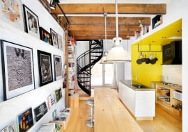 The Tire Shop - dom i galeria w jednym