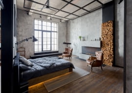 Sypialnia w stylu industrialnym - jak uzyskać taki charakter wnętrza?