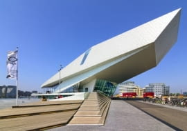 amsterdam, holandia, instytut filmowy, oko, ciekawostka