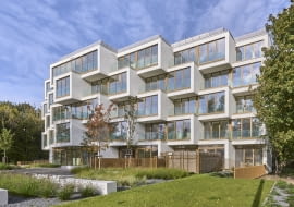 Apartamenty Potocka. Proj. POLE Architekci