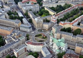 Warszawa z lotu ptaka/Facebook