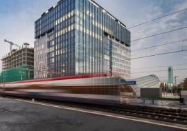 Biurowiec West Station przy Dworcu Zachodnim w Warszawie