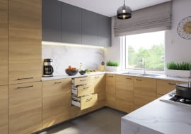 Funkcjonalna kuchnia: uniwersalny system szuflad Modern Box PRO