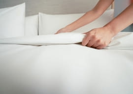 Maglowanie pościeli w domowych warunkach