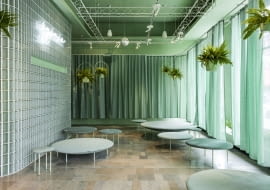 Żyjnia w galerii Dizajn BWA Wrocław. Proj. BUCK.STUDIO