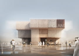 Pawilon Polski na EXPO 2020. Proj. WXCA (Szczepan Wroński, Marta Sękulska-Wrońska, Anna Dobek, Ania Majewska, Michal Czerwinski, Bellprat Partner, Vivid Vision)