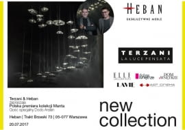 Terzani & Heban zaprasza na polską premierę kolekcji Manta