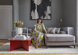 Wnętrza w stylu eklektycznym - z wizytą u Niny Skarabeli