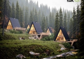 Domki Brda w nowej odsłonie od SK-architekci