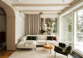 Aranżacja wnętrz 250-metrowego domu w Łodzi