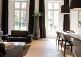 elegancki salon, luksusowe wnętrza