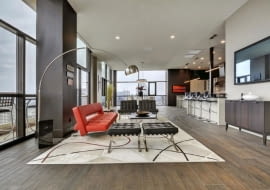 Czerwone meble tapicerowane