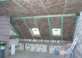 Ocieplenie poddasza wełną mineralną