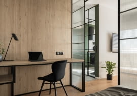 Mieszkanie z ukrytym biurem