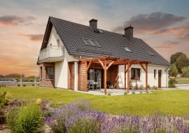 Dachówka ceramiczna Braas Topas 13V, kolor antracytowy