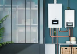 Pompa współpracująca z kotłem