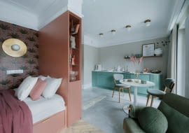 Łóżko z miejscem do przechowywania