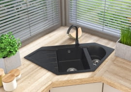 zlewozmywak narożny