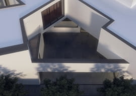 Dom dwuplanowy. Proj. Marcin Wierzbicki