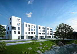 Opis: Inwestycja Osiedle Rodzinne na wrocławskim osiedlu Wuwa2