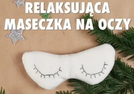 Relaksująca maseczka na oczy