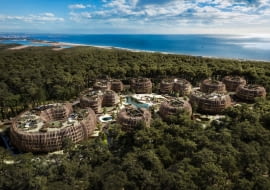 Kompleks apartamentowo-hotelowy na Wyspie Sobieszewskiej. Proj. Paulina Czurak-Czapiewska, Ideograf