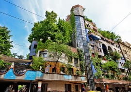 Hundertwasserhaus w Wiedniu