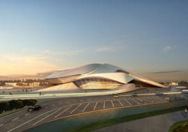 Zaha Hadid Grand Theatre w stolicy Maroka