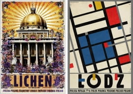 Plakaty Ryszarda Kai z cyklu "Polska"