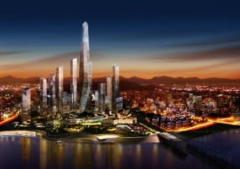 urbanistyka, korea południowa, daniel libeskind, seul, wieżowce, dream hub