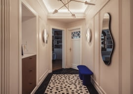 Eklektyczne mieszkanie w łódzkiej kamienicy