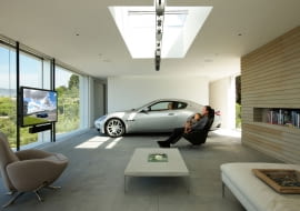 konkurs, garaż, ciekawostki, nagroda, usa, dom jednorodzinny, samochód, Archisis Design and Architecture