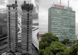 Gdański biurowiec Zieleniak powstawał w latach 1966-1971