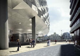 londyn, projekt, wielka brytania, architektura, bloby, hotel