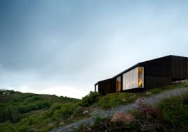 Dom w Norwegii na wyspie Stokkoya. Proj. Kappland Arkitekter.