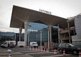 Nowy dworzec w Katowicach