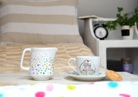 dzbanek, malowanie na porcelanie, ceramika, tutorial diy