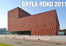 BRYŁA ROKU 2011 - Centrum Informacji Naukowej i Biblioteka Akademicka, Katowice, proj. HS99, 2011 r.