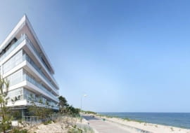 Apartamentowiec Dune w Mielnie, materiały inwestora