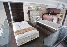 07.12.2011 ZYRARDOW SESJA WNETRZE , LOFTY GIRARDA NA ZDJECIU WNETRZE , LAZIENKA , UBIKACJA , WC STYLIZACJA ANETA KOSIBA DLA CZASOPISMA CZTERY KATY FOT. ARKADIUSZ SCICHOCKI / AGENCJA GAZETA