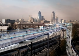 SkyCycle, Londyn, Foster + Partners