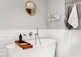 Łazienka, wanna , Vives Ceramica, płytki łazienkowe, łazienka z wanną