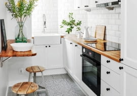 Mała kuchnia w bloku