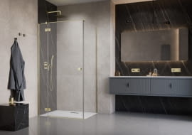 Kabina prysznicowa ESSENZA BRUSHED GOLD KDJ marki Radaway