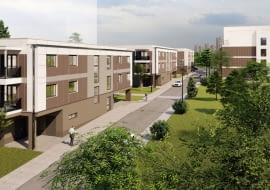 Obiekty mieszkalne i biura Urzędu Miasta w Gdańsku