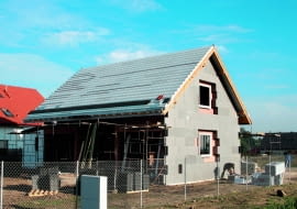 pokrycie dachu, styropian