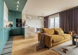 Kuchnia z salonem: inspiracje