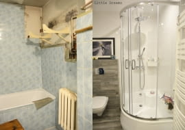 łazienka, metamorfoza