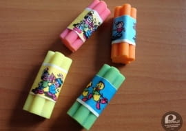 PRL, szkoła w PRL, szkolne akcesoria PRL, przybory szkolne PRL