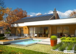 Projekt domu EX 11 G2 (wersja D)